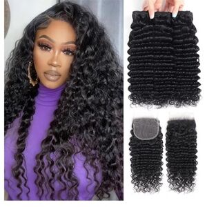 Elegant Black Curly Hair Extensions
